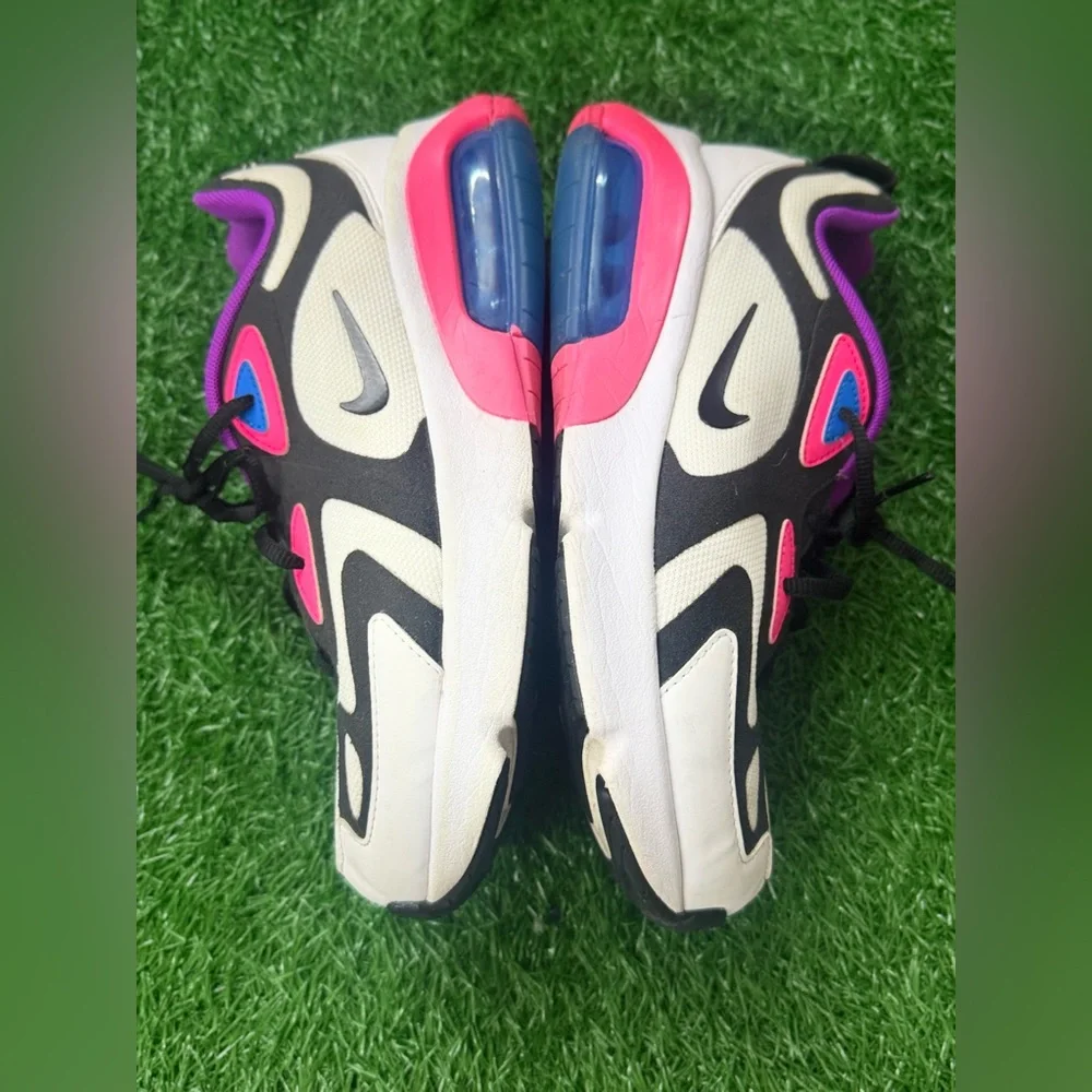 Nike Air Max 200 White Hyper Pink Black (GS) Size 7Y‎